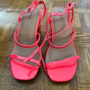 Neon Pink Torrid Heels